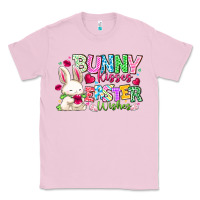Bubblegum Pink Bunny Kisses Easter Wishes Classic Tee - CowhideDigitalArt
