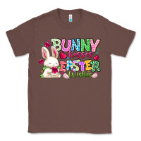 Chestnut Bunny Kisses Easter Wishes Classic Tee - CowhideDigitalArt