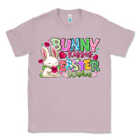 Lilac Bunny Kisses Easter Wishes Classic Tee - CowhideDigitalArt