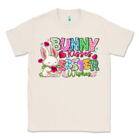 Natural Bunny Kisses Easter Wishes Classic Tee - CowhideDigitalArt