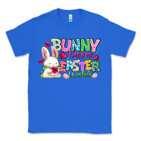 True Royal Bunny Kisses Easter Wishes Classic Tee - CowhideDigitalArt