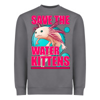Storm save the water kittens axolotl Heavyweight Sweatshirt - Jasminsmagicworld