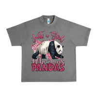 Tornado just a girl who loves pandas Urban Heavy Tee - LillyAllenDesigns