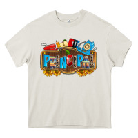Cream principal Heavy Core Tee - Zillion Design Studio