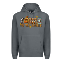 Rock Gobble Til You Wobble with Turkey Premium Hoodie - texasbilliewilder