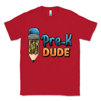 Red pre k dude Classic Tee - Jasminsmagicworld