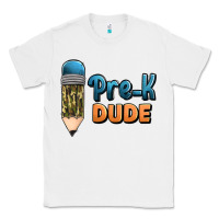 White pre k dude Classic Tee - Jasminsmagicworld