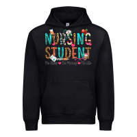 Black nursing student no sleep no money no life Urban Hoodie - OliviaCreatesArt
