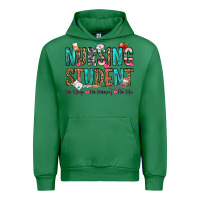 Emerald nursing student no sleep no money no life Urban Hoodie - OliviaCreatesArt