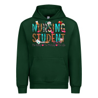 Forest Green nursing student no sleep no money no life Urban Hoodie - OliviaCreatesArt