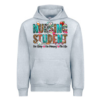 Heather Grey nursing student no sleep no money no life Urban Hoodie - OliviaCreatesArt