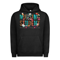 Pigment Black nursing student no sleep no money no life Urban Hoodie - OliviaCreatesArt
