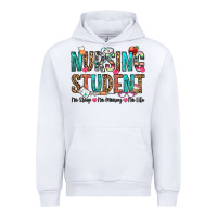 White nursing student no sleep no money no life Urban Hoodie - OliviaCreatesArt
