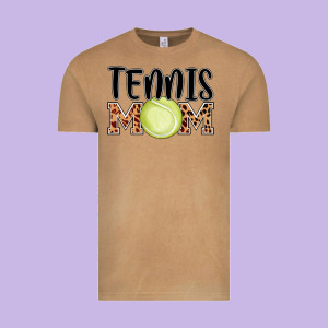 Tennis Mom Vintage Tee Designed By Adodesignshop