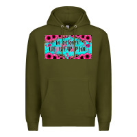 Army Green in october we wear pink Premium Hoodie - JahusDesignShop