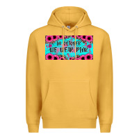 Mustard in october we wear pink Premium Hoodie - JahusDesignShop