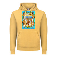Vintage Mustard candlestick with parchment Vintage Hoodie - AdoDesignShop
