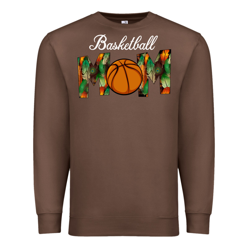 Basketball Mom Premium Sweatshirt by Bettercallsaul | Teevron