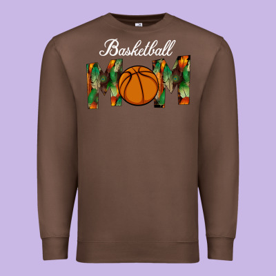 Basketball Mom Premium Sweatshirt Designed By Bettercallsaul