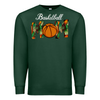 Sports Green Basketball Mom Premium Sweatshirt - Bettercallsaul