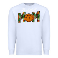 White Basketball Mom Premium Sweatshirt - Bettercallsaul