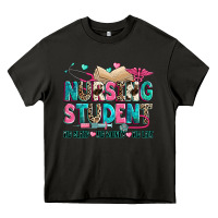 Asphalt nursing student Heavy Core Tee - Zillion Design Studio