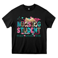 Black nursing student Heavy Core Tee - Zillion Design Studio