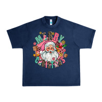 Navy merry christmas santa Urban Heavy Tee - AdoDesignShop