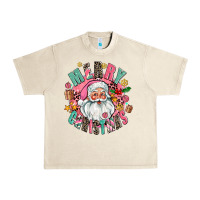 Sandshell merry christmas santa Urban Heavy Tee - AdoDesignShop