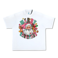 Merry Christmas Santa Urban Heavy Tee | Teevron