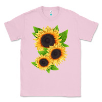 Bubblegum Pink treetops sunflower Classic Tee - LillyAllenDesigns