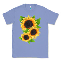 Colony Blue treetops sunflower Classic Tee - LillyAllenDesigns
