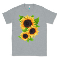 Heather Grey treetops sunflower Classic Tee - LillyAllenDesigns