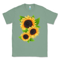Sage treetops sunflower Classic Tee - LillyAllenDesigns
