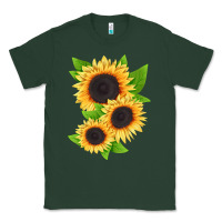 Sports Green treetops sunflower Classic Tee - LillyAllenDesigns
