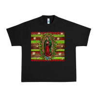 Black our lady of Guadalupe Christmas Urban Heavy Tee - Jasminsmagicworld