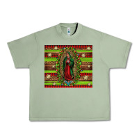 Oil Green our lady of Guadalupe Christmas Urban Heavy Tee - Jasminsmagicworld