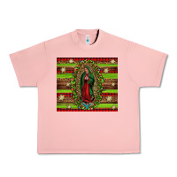 Salmon our lady of Guadalupe Christmas Urban Heavy Tee - Jasminsmagicworld