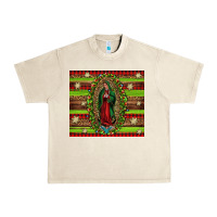 Sandshell our lady of Guadalupe Christmas Urban Heavy Tee - Jasminsmagicworld