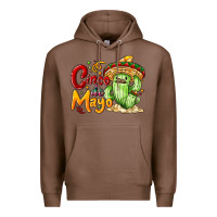 Chestnut Cinco de mayo with cactus Premium Hoodie - NancyCooperArtShop
