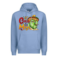 Colony Blue Cinco de mayo with cactus Premium Hoodie - NancyCooperArtShop