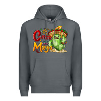 Rock Cinco de mayo with cactus Premium Hoodie - NancyCooperArtShop
