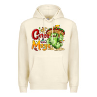 Sandshell Cinco de mayo with cactus Premium Hoodie - NancyCooperArtShop