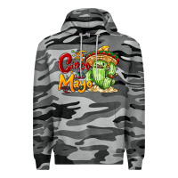 Slate Camo Cinco de mayo with cactus Premium Hoodie - NancyCooperArtShop