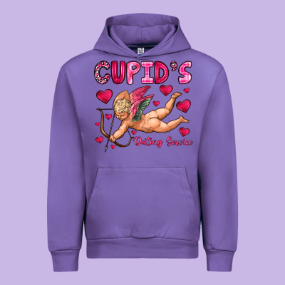 Cupid S Dating Service Urban Hoodie Designed By Oliviacreatesart