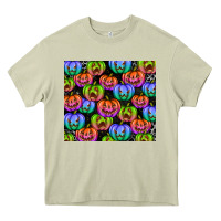 Mossy Halloween Pumpkins Heavy Core Tee - texasbilliewilder
