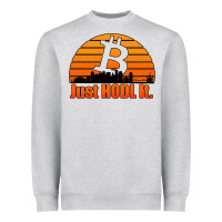 Just Hodl It New Orleans Skyline Retro Sunset Heavyweight Sweatshirt | Teevron