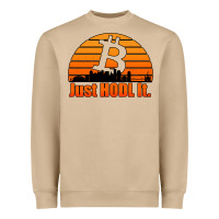Mushroom just hodl it new orleans skyline retro sunset Heavyweight Sweatshirt - Jasminsmagicworld