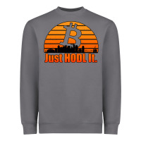 Storm just hodl it new orleans skyline retro sunset Heavyweight Sweatshirt - Jasminsmagicworld