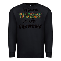 Black My Favorite Nurse Calls Me Grandma Premium Sweatshirt - Bettercallsaul